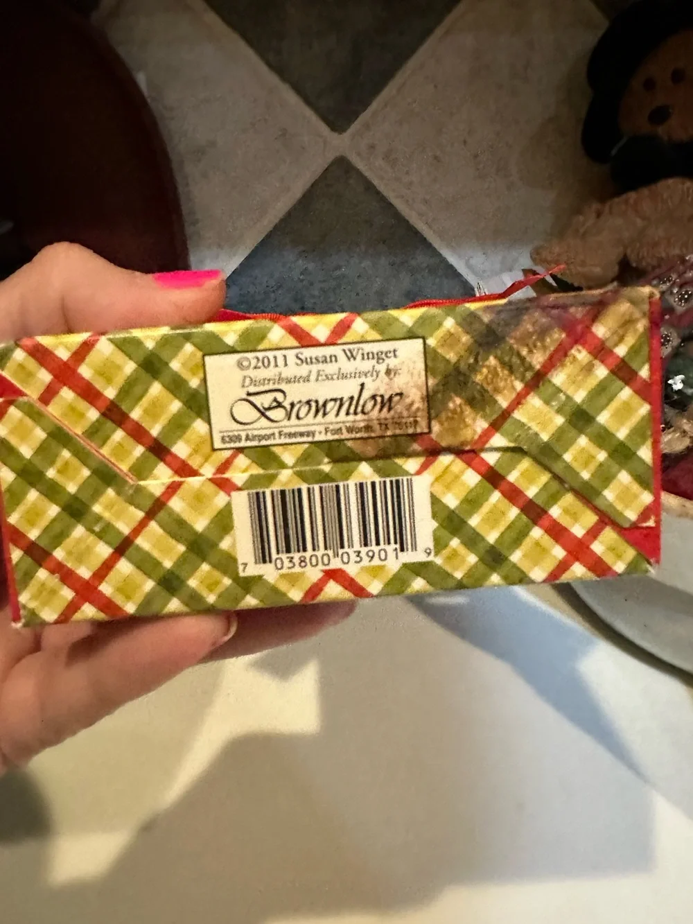 2011 CHRISTMAS WASAIL SPICED APPLE CIDER DRINK MIX GIFT COLLECTIBLE SUSAN WINGET